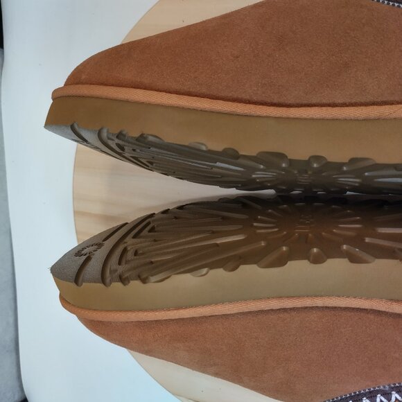 NWOT UGG Tasman Chestnut Slippers Men US 12 - Picture 12 of 15